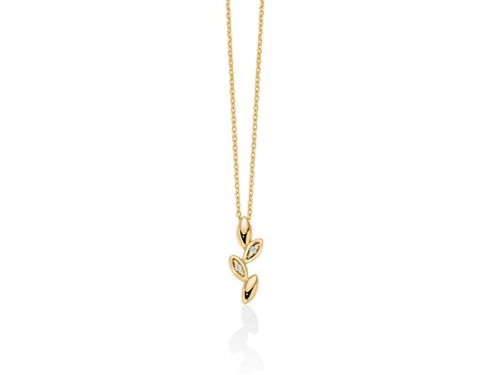 Collana Miluna Donna DIAMANTI 375 in Oro Diamante CLD4675X - CLD4675X